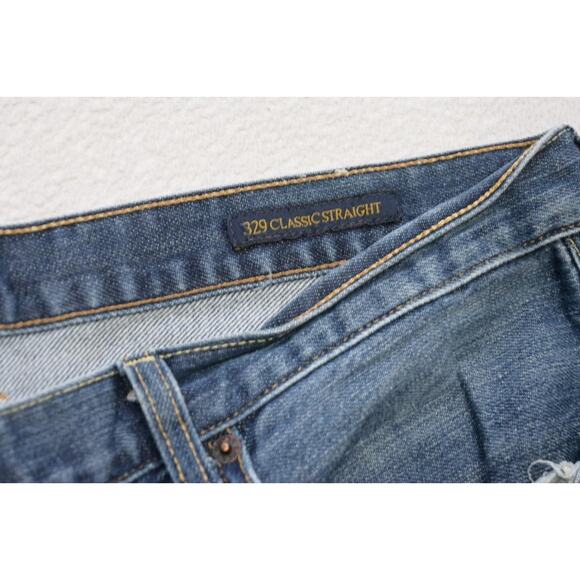 Lucky Brand 329 Classic Straight Premium Italian Denim Jeans Mens Sz 42 x 32 - Picture 7 of 10